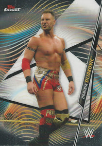 WWE Topps Finest 2020 Trading Cards Dominik Dijakovic No.78