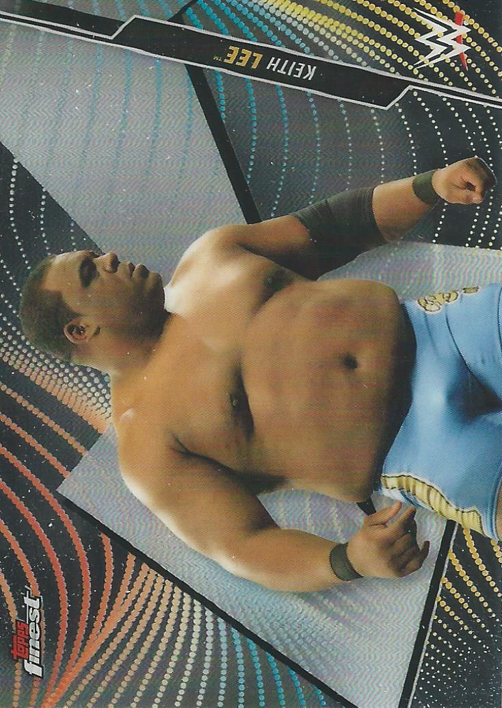 WWE Topps Finest 2020 Trading Cards Keith Lee No.85