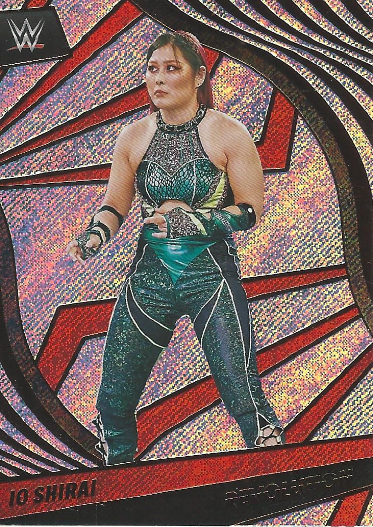 WWE Panini Revolution 2022 Trading Cards IO Shirai No.53