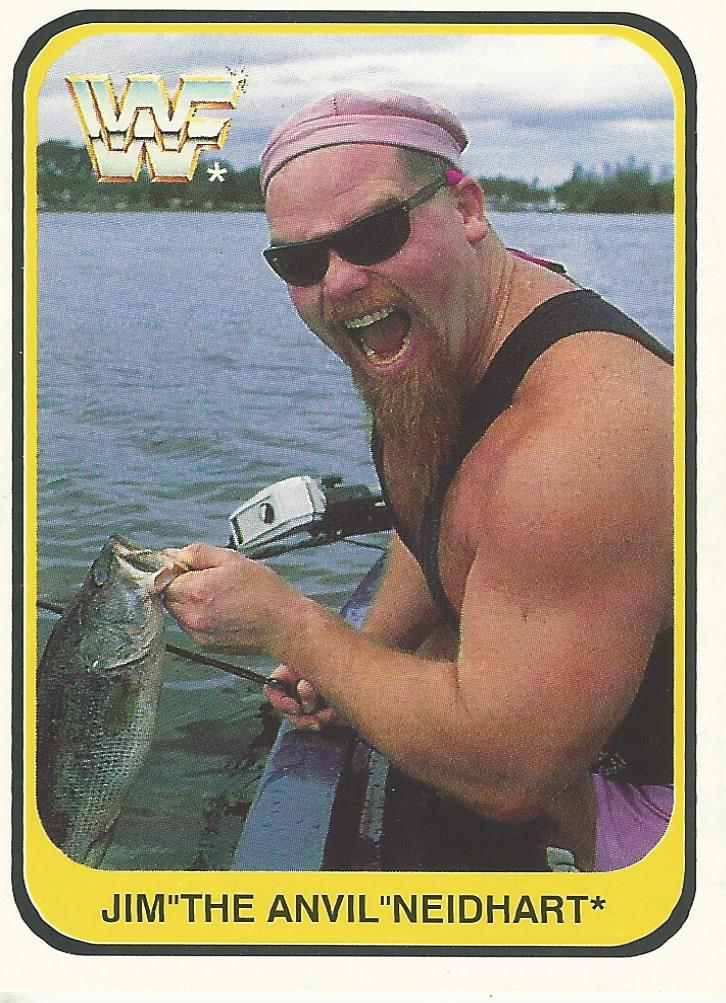 WWF Merlin 1991 Trading Cards Jim Neidhart No.84