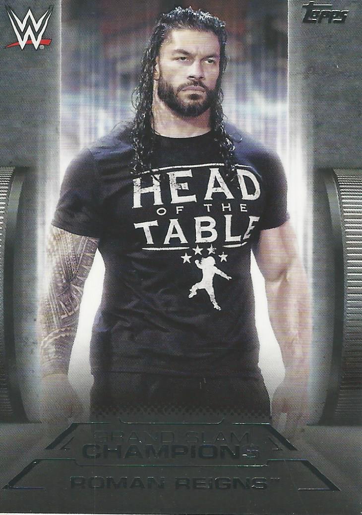 WWE Topps Undisputed 2021 Trading Cards Roman Reigns GS-11