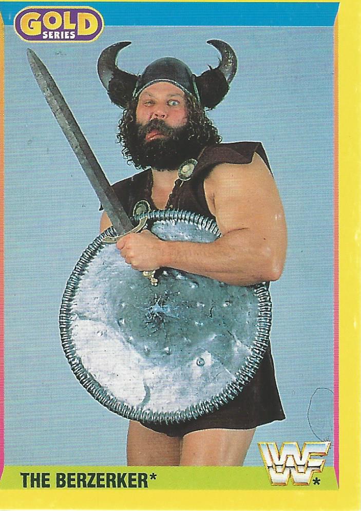 WWF Merlin Gold Series 2 1992 Trading Cards The Berzerker No.84