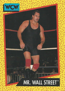 WCW Impel 1991 Trading Cards Mr Wall Street No.84