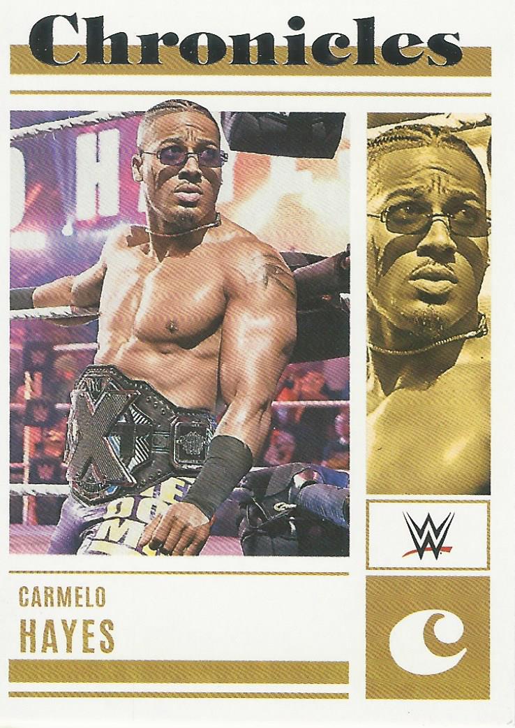 WWE Panini Chronicles 2023 Trading Cards Carmelo Hayes No.84