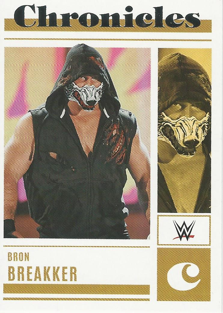 WWE Panini Chronicles 2023 Trading Cards Bron Breakker No.85