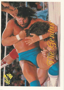 WWF Classic Trading Cards 1990 The Genius No.85