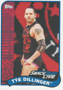 WWE Topps Heritage 2018 Trading Cards Tye Dillinger No.85