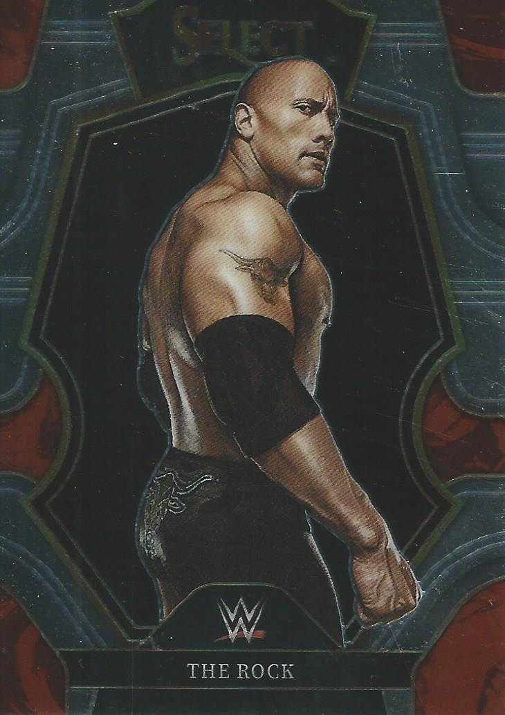 WWE Panini Select 2023 Trading Cards The Rock No.122