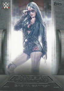 WWE Topps Undisputed 2021 Trading Cards Sasha Banks GS-12