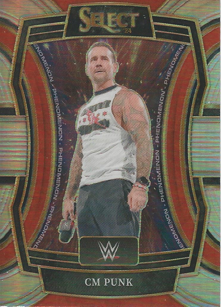 WWE Panini Select 2024 Trading Cards Phenomenon CM Punk No.15