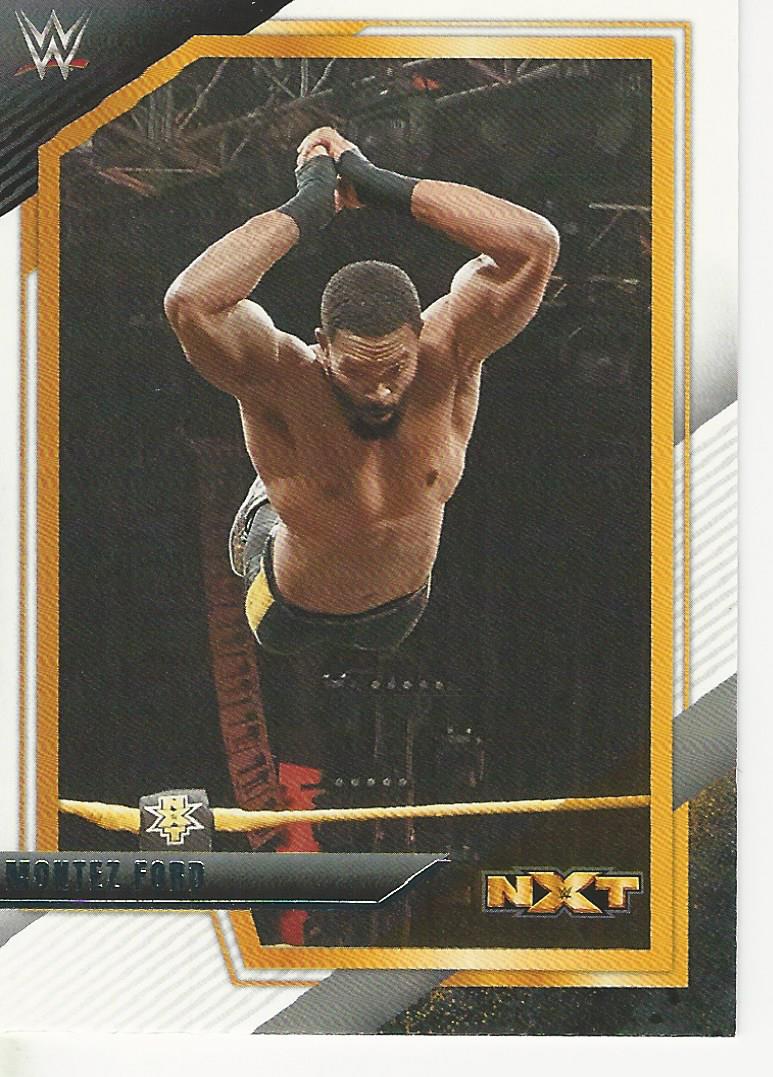 WWE Panini NXT 2022 Trading Cards Montez Ford No.104