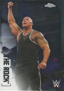 WWE Topps Chrome 2020 Trading Cards The Rock No.64