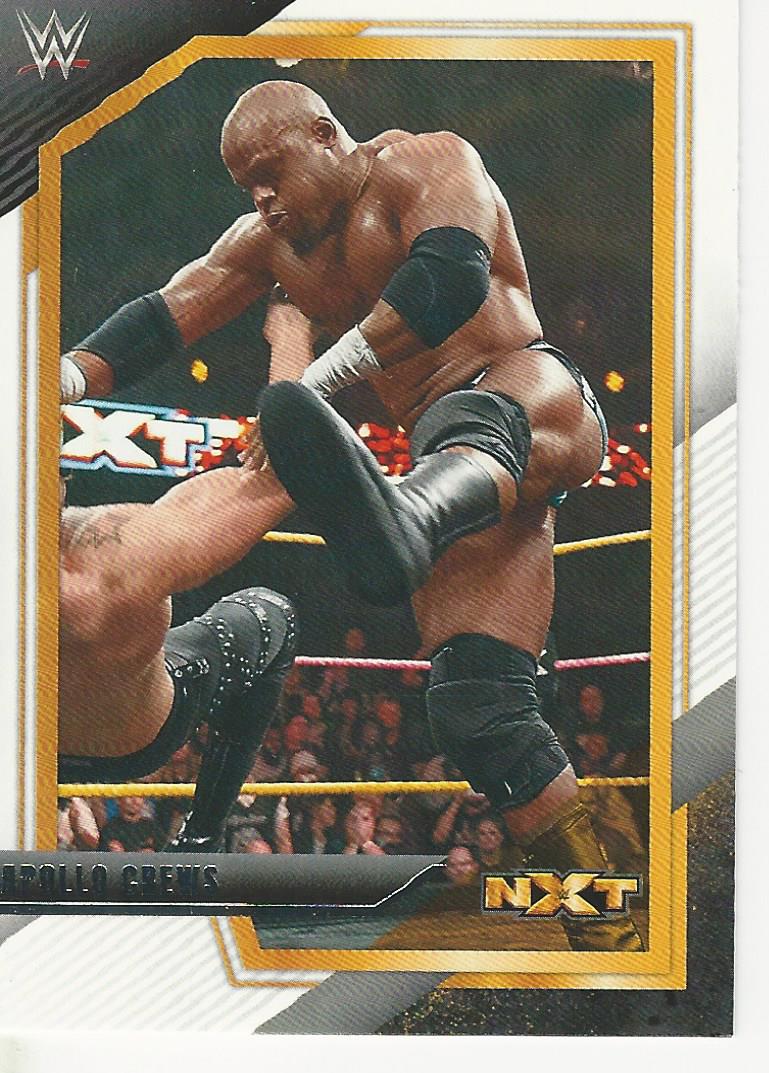 WWE Panini NXT 2022 Trading Cards Apollo Crews No.106