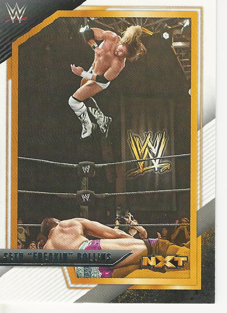 WWE Panini NXT 2022 Trading Cards Seth Rollins No.107