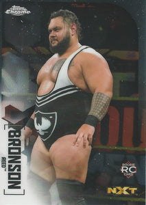 WWE Topps Chrome 2020 Trading Cards Bronson Reed No.75