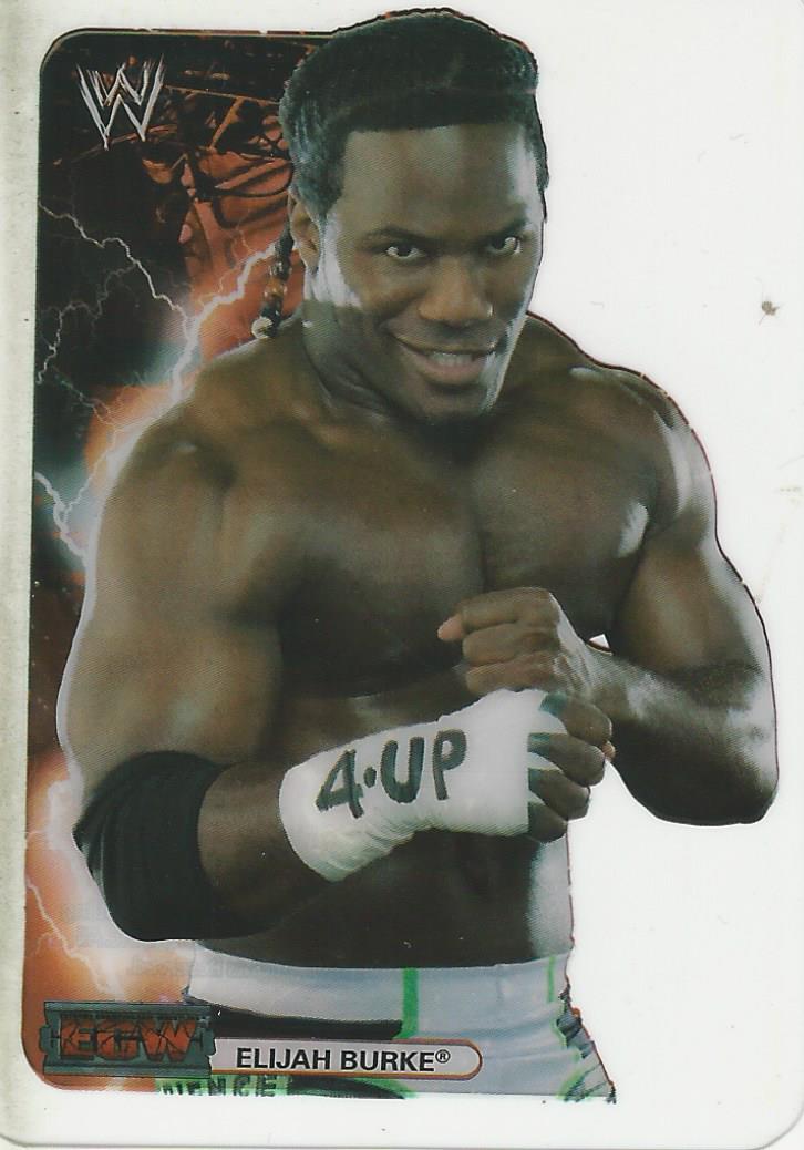 WWE Edibas Lamincards 2008 Elijah Burke No.86