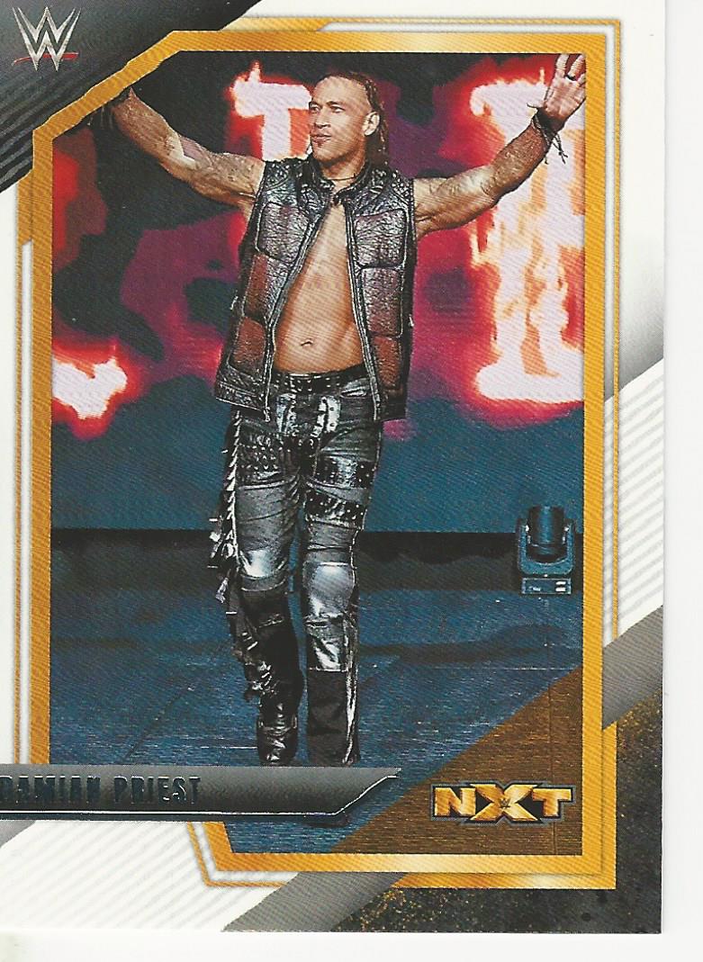 WWE Panini NXT 2022 Trading Cards Damian Priest No.112