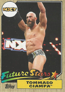 WWE Topps Heritage 2017 Trading Card Tommaso Ciampa No.8