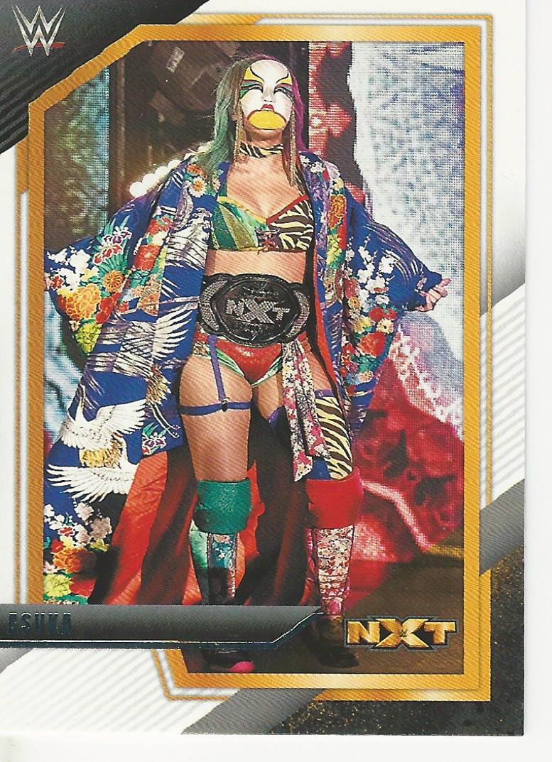 WWE Panini NXT 2022 Trading Cards Asuka No.116