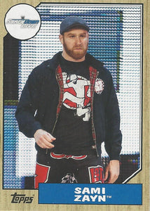 WWE Topps Heritage 2017 Trading Card Sami Zayn No.32