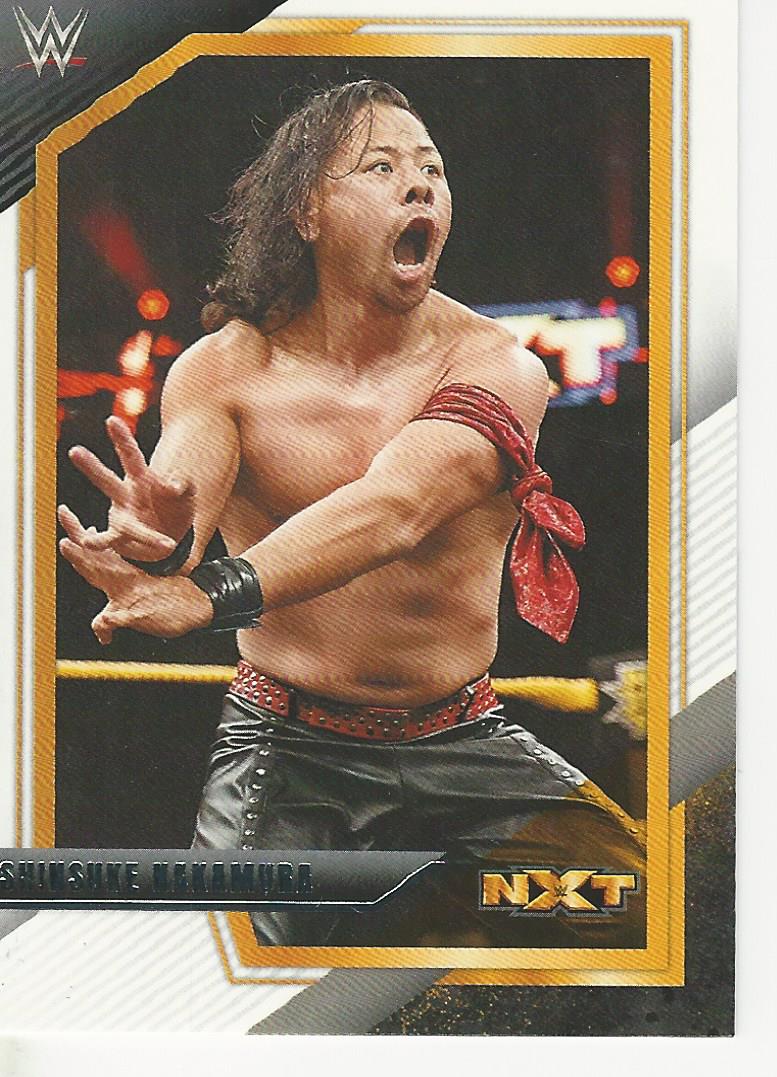 WWE Panini NXT 2022 Trading Cards Shinsuke Nakamura No.121