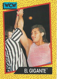 WCW Impel 1991 Trading Cards El Gigante No.87