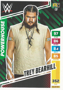 WWE Panini XL Adrenalyn 2024 Trading Cards Trey Bearhill No.87 Rookie