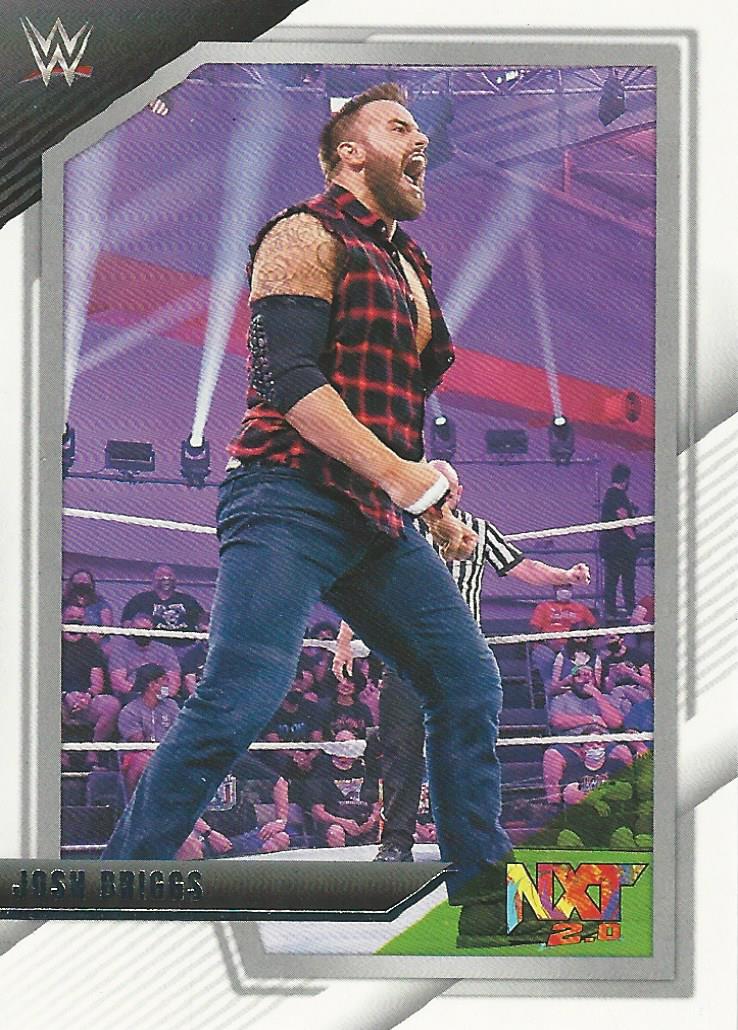 WWE Panini NXT 2022 Trading Cards Josh Briggs No.87