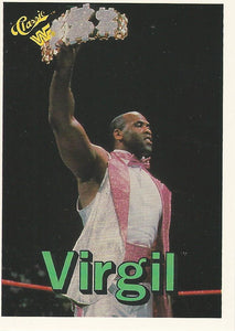 WWF Classic Trading Cards 1990 Virgil No.87