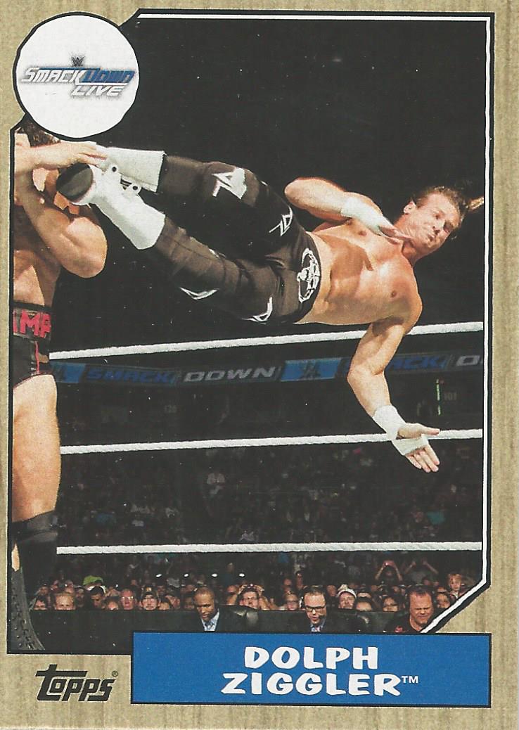 WWE Topps Heritage 2017 Trading Card Dolph Ziggler No.48