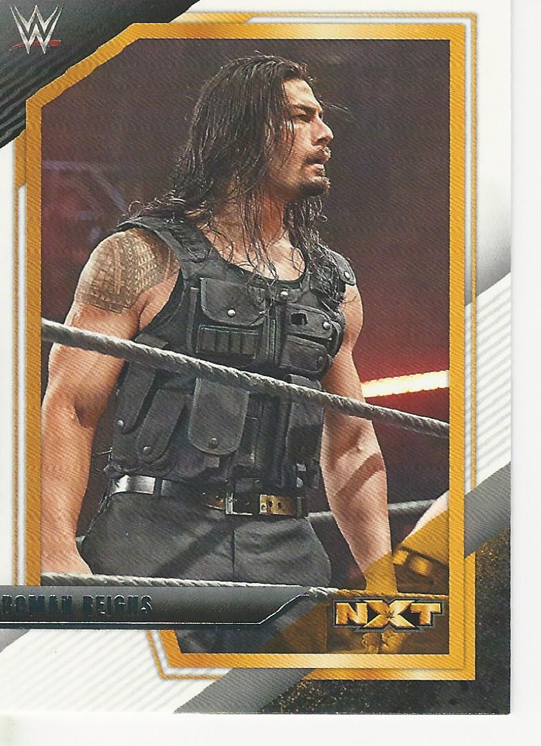 WWE Panini NXT 2022 Trading Cards Roman Reigns No.124