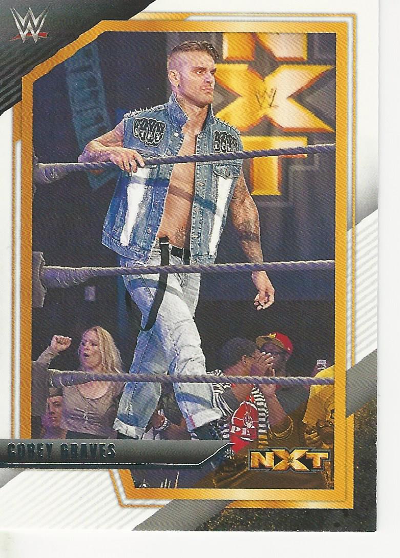 WWE Panini NXT 2022 Trading Cards Corey Graves No.125