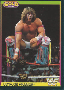 WWF Merlin Gold Series 1 1992 Trading Cards Ultimate Warrior No.88
