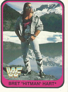 WWF Merlin 1991 Trading Cards Bret Hart No.88