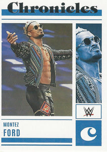 WWE Panini Chronicles 2023 Trading Cards Montez Ford No.88