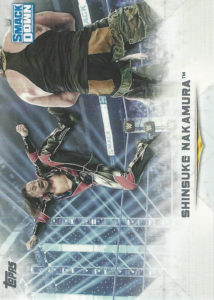 WWE Topps Undisputed 2020 Trading Cards Shinsuke Nakamura No.49