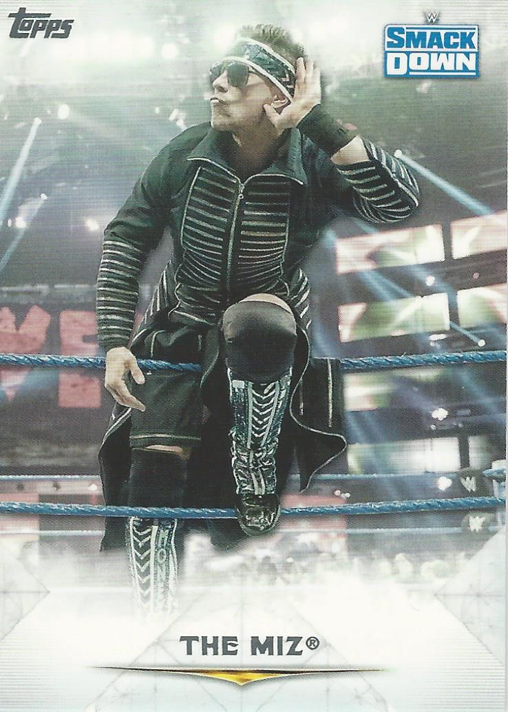 WWE Topps Undisputed 2020 Trading Cards The Miz No.50