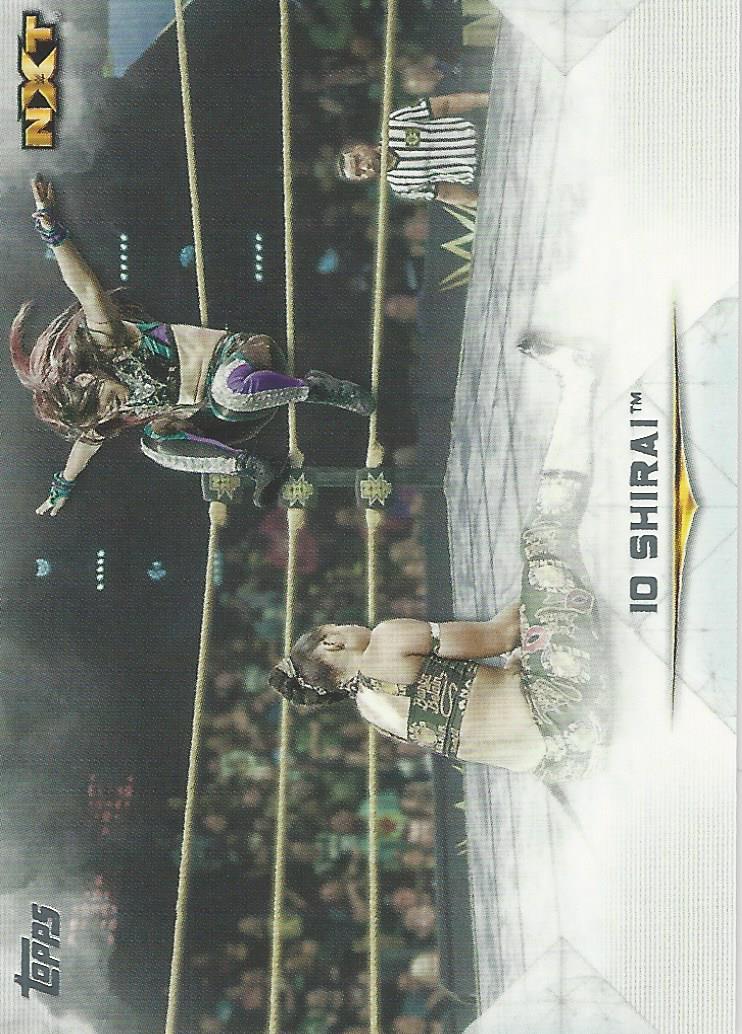 WWE Topps Undisputed 2020 Trading Cards IO Shirai No.59