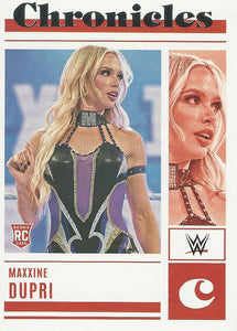 WWE Panini Chronicles 2023 Trading Cards Maxxine Dupri No.89