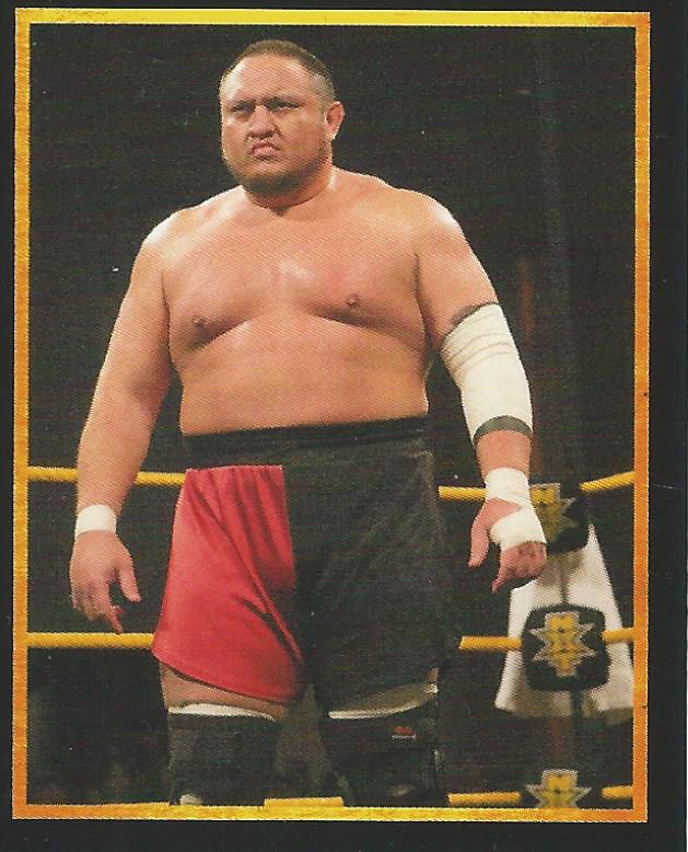 WWE Topps Stickers 2017 Samoa Joe No.89