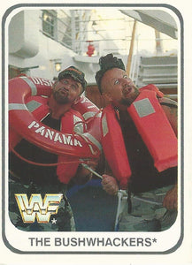 WWF Merlin 1991 Trading Cards Bushwhackers No.89