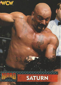 Topps WCW/NWO Nitro Trading Cards 1999 Perry Saturn No.8