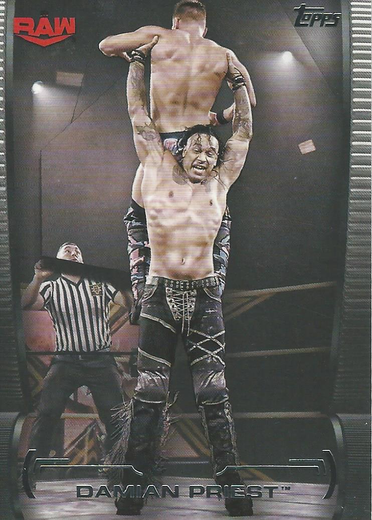 WWE Topps Undisputed 2021 Trading Cards Damian Priest No.8