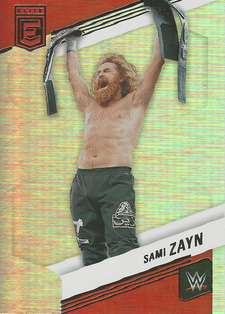 WWE Panini Elite 2023 Trading Cards Sami Zayn No.8