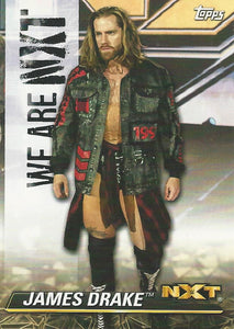 WWE Topps NXT 2021 Trading Cards James Drake NXT-24