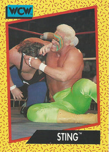 WCW Impel 1991 Trading Cards Sting No.8