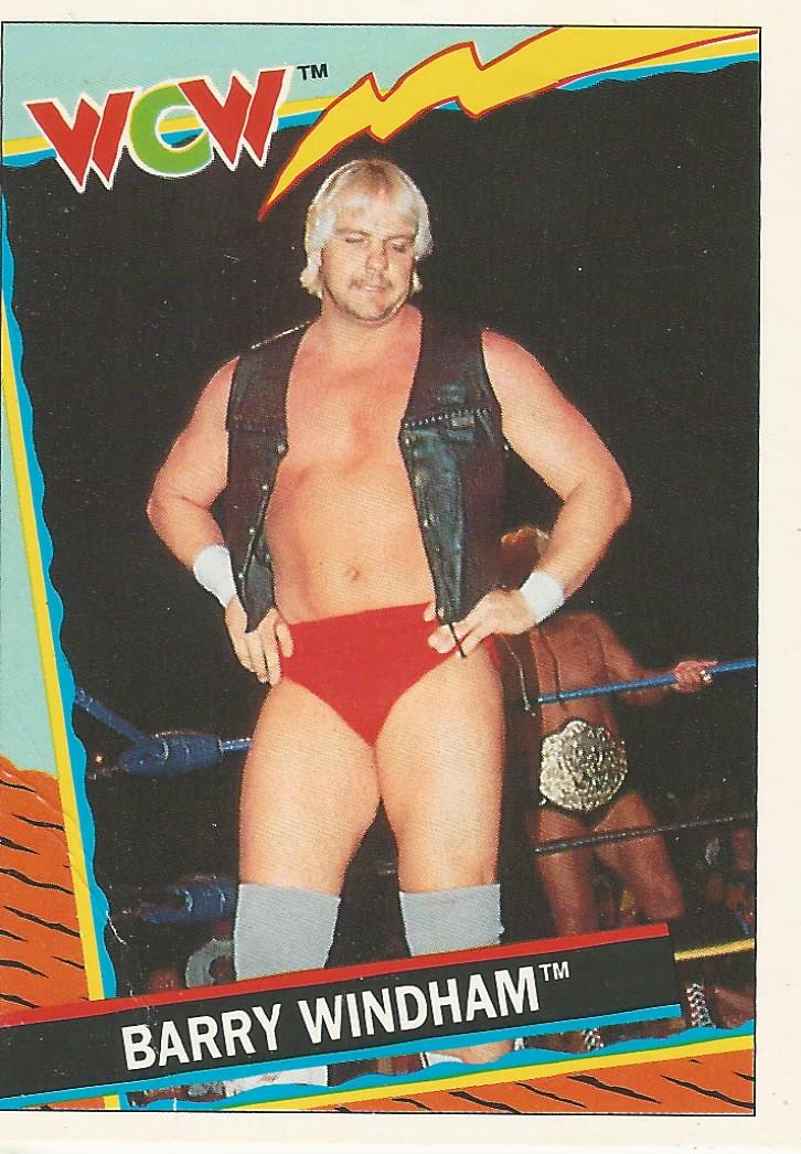 WCW Topps 1992 Trading Cards Barry Windham No.8