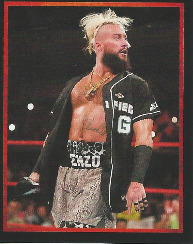 WWE Topps Stickers 2017 Enzo Amore No.8