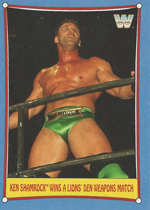 WWE Topps Heritage 2017 Trading Card Ken Shamrock No.6