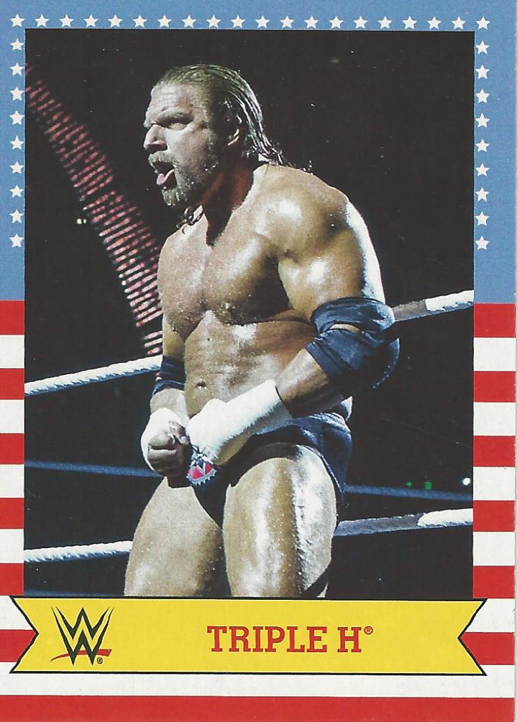 WWE Topps Heritage 2017 Trading Card Triple H No.3